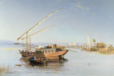 Feluccas on the Nile
